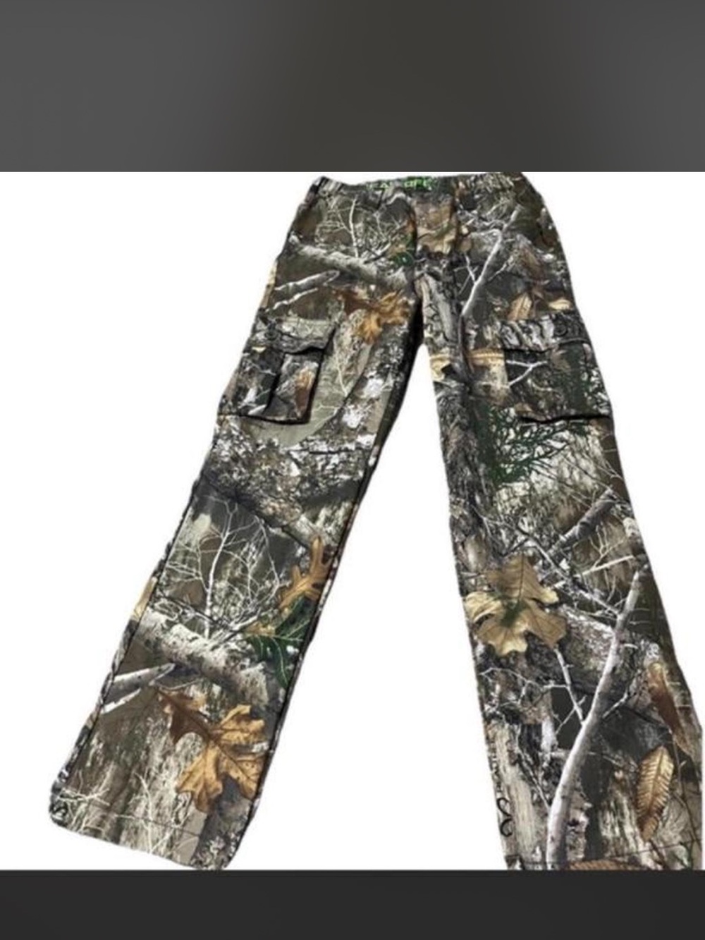 Realtree Camouflage Cargo Pants in Brown and Green